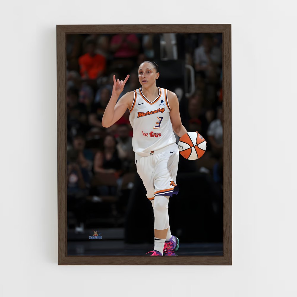 Poster Diana en Action – affiche Basketball (vue 5)